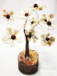 Gomti Chakra Tree With Rudraksha Beads