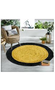 multi yellow rug