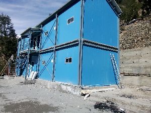 Prefabricated MS Double Storage Building