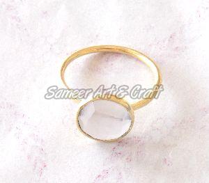 Pink Amethyst Gemstone Ring