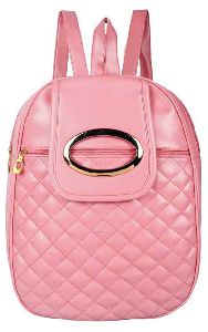 Pink Backpack Bag