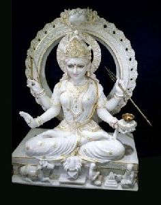 Marble Santoshi Mata Statue