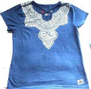 Ladies V Neck T Shirt