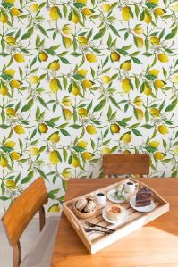 Lemon Decor Wallpaper