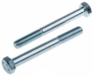 M8 x 75mm Zinc Steel Hex Bolt