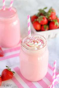 Strawberry Flavored Milk