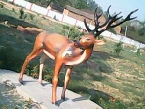 Fiberglass Deer Statue