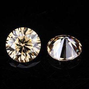 Yellow Moissanite Diamond