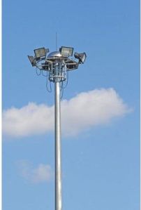 Mild Steel High Mast Light Poles