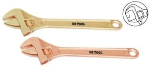 US TOOL UST-AW60, Non-Sparking Adjustable Wrench-