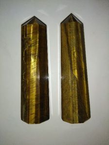 Tiger Eye Stone Points