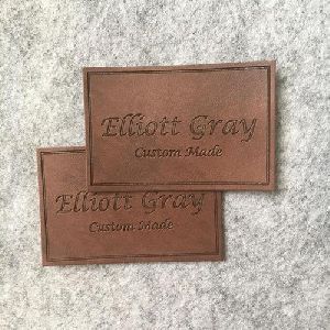 Embossed PU Labels