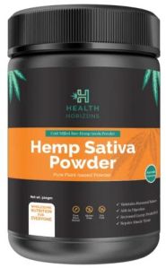 Hemp Sativa Protein Powder Jar