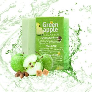 Green Apple Handmade Sugar Soap 150 gm