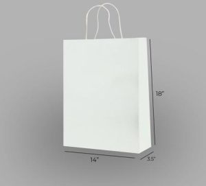 White Paper Bag