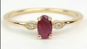 Gemstone Gold Rings