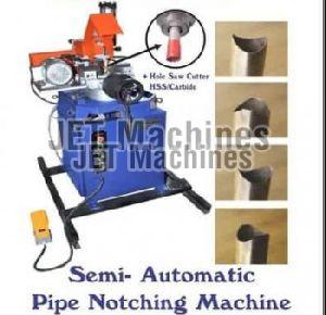 semi automatic tube notching machine