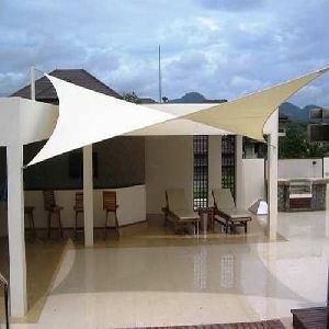 outdoor tensile structure