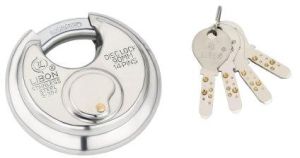 Stainless Steel Disk Pad Lock