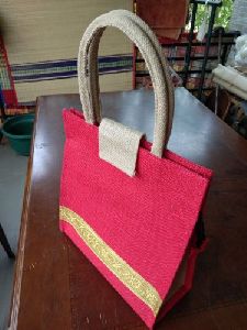 ladies jute handbag