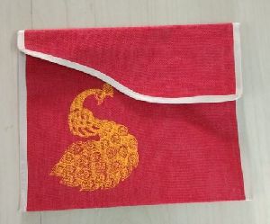 Printed Jute File Folder