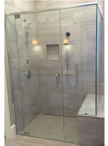 Frameless Shower Enclosure