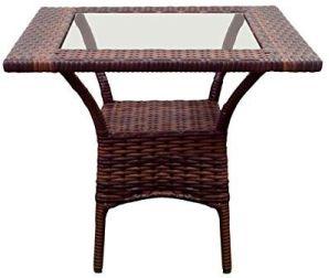 Rattan & Wicker Center Table