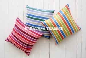 Cotton Yarn Dyed Cushion Cover