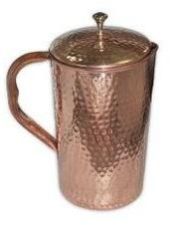 COPPER HAMMERED JUG