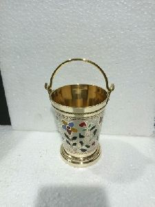 Designer Brass Bucket