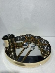 steel thali set