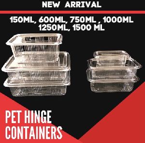 Plastic PET Boxes