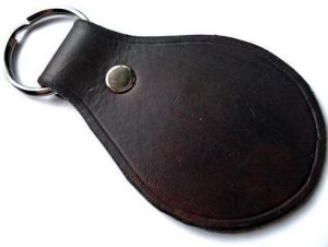 leather key fob