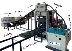 Nesta 04 Automatic Fly Ash Bricks and Block Making Machine