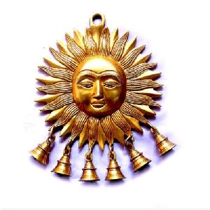 Brass Surya Wall Hanging