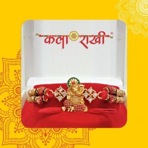 Diamond Ganesh Rakhi