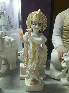 Marble Krishna Statue