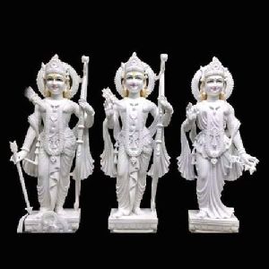 white marble ram darbar statue