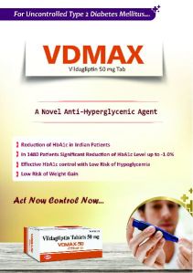 Vildagliptin 50mg Tablets