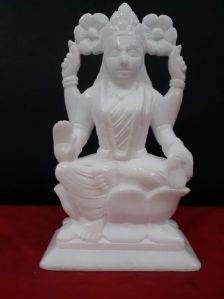 White Marble Laxmi Statue