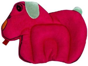 Red Dog Shaped Baby Pillow