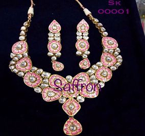 Meenakari Necklace Set