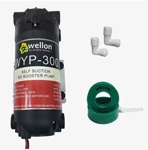 300 GPD Connectors Any Water Purifier Wellon RO Booster Pump