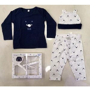 Cotton Round Kids Wear Set