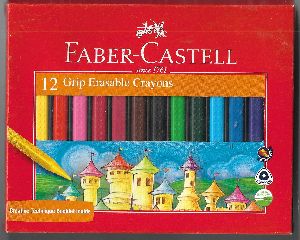 FABER CASTELL GRIP ERASABLE CRAYONS