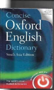 CONCISE OXFORD BIG DICTIONARY