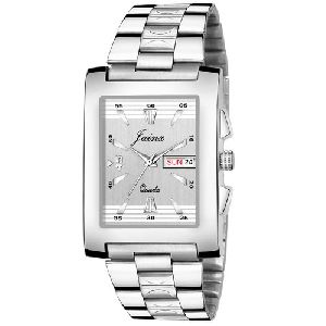 Men's square analog watch