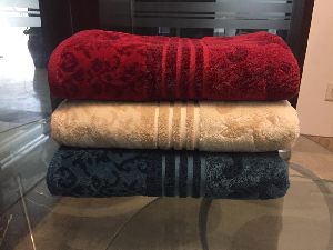 Yarn Dyed JAcquard Towel Crossil