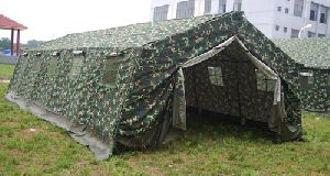 refugee tent