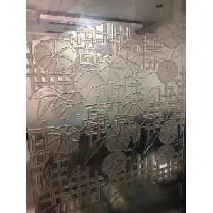 acid etching glass